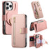 Ring Zipper Wallet RFID Blocking MagSafe Leather Phone Case, For iPhone 16 Pro Max, For iPhone 16 Pro, For iPhone 16 Plus Apple Accessories engrin5342 iPhone 16 Pro Max - APEXEL INDIA - Mobile Lens - Mobile Camera Lens - Cellphone Accessories - Phone Lens - Smartphone Lens