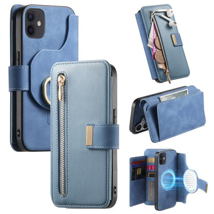 Ring Zipper Wallet RFID Blocking MagSafe Leather Phone Case, For iPhone 12 / 12 Pro, For iPhone 12 Pro Max, For iPhone 11 Pro Max Apple Accessories engrin5393 More iPhone Cases - APEXEL INDIA - Mobile Lens - Mobile Camera Lens - Cellphone Accessories - Phone Lens - Smartphone Lens