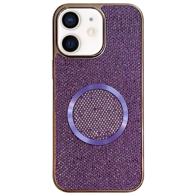 Electroplating PC Glitter Grain MagSafe Phone Case, For iPhone 11, For iPhone 11 Pro Apple Accessories engele5365 More iPhone Cases - APEXEL INDIA - Mobile Lens - Mobile Camera Lens - Cellphone Accessories - Phone Lens - Smartphone Lens