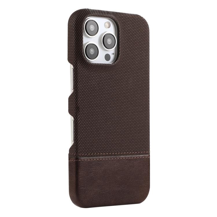 Stitching Cloth MagSafe Magnetic PC Hybrid PU Phone Case, For iPhone 16 Pro Max, For iPhone 16 Pro, For iPhone 16 Plus, For iPhone 16 Apple Accessories engsti5366 iPhone 16 Pro Max - APEXEL INDIA - Mobile Lens - Mobile Camera Lens - Cellphone Accessories - Phone Lens - Smartphone Lens