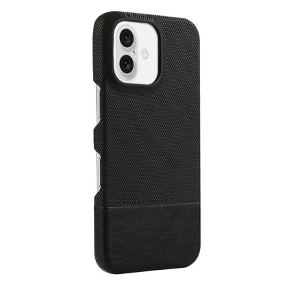 Stitching Cloth MagSafe Magnetic PC Hybrid PU Phone Case, For iPhone 16 Pro Max, For iPhone 16 Pro, For iPhone 16 Plus, For iPhone 16 Apple Accessories engsti5366 iPhone 16 Pro Max - APEXEL INDIA - Mobile Lens - Mobile Camera Lens - Cellphone Accessories - Phone Lens - Smartphone Lens