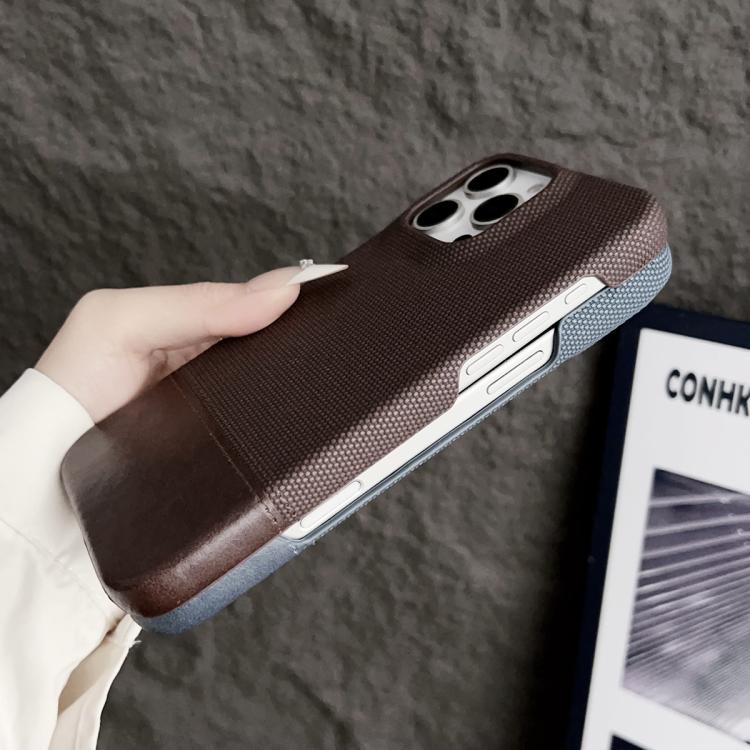 Stitching Cloth MagSafe Magnetic PC Hybrid PU Phone Case, For iPhone 15 Pro Max, For iPhone 15 Pro, For iPhone 14 Plus / 15 Plus, For iPhone 15 Apple Accessories engsti5366 iPhone 15 Pro Max - APEXEL INDIA - Mobile Lens - Mobile Camera Lens - Cellphone Accessories - Phone Lens - Smartphone Lens