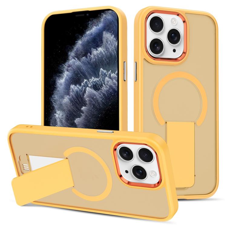 Skin Feel Invisible Kickstand MagSafe Phone Case, For iPhone 11 Pro Apple Accessories engski5372 More iPhone Cases - APEXEL INDIA - Mobile Lens - Mobile Camera Lens - Cellphone Accessories - Phone Lens - Smartphone Lens