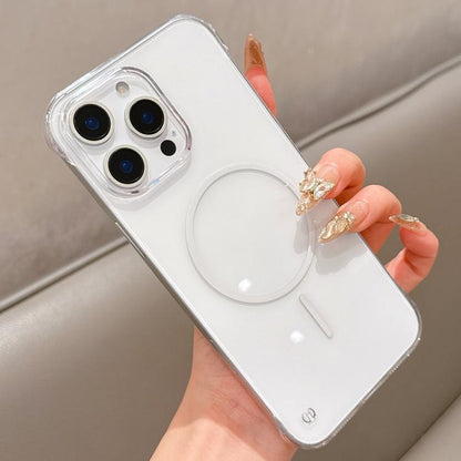 Half Frame Transparent PC MagSafe Phone Case, For iPhone 16 Pro Max, For iPhone 16 Pro, For iPhone 16 Plus Apple Accessories enghal5418 iPhone 16 Pro Max - APEXEL INDIA - Mobile Lens - Mobile Camera Lens - Cellphone Accessories - Phone Lens - Smartphone Lens