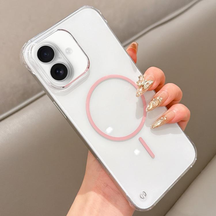 Half Frame Transparent PC MagSafe Phone Case, For iPhone 16 Pro Max, For iPhone 16 Pro, For iPhone 16 Plus Apple Accessories enghal5418 iPhone 16 Pro Max - APEXEL INDIA - Mobile Lens - Mobile Camera Lens - Cellphone Accessories - Phone Lens - Smartphone Lens