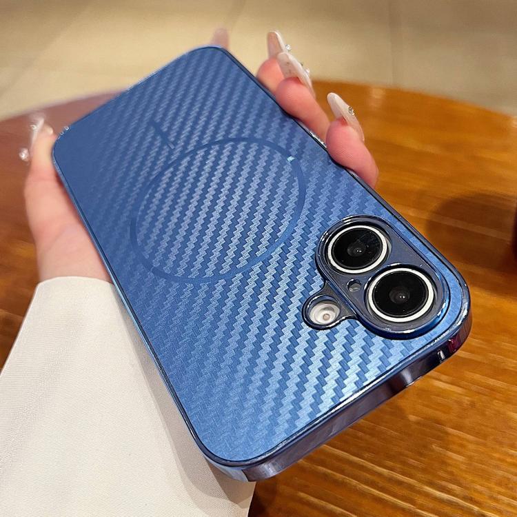 Plating Carbon Fiber MagSafe Full Coverage Phone Case, For iPhone 16 Pro Max, For iPhone 16 Pro, For iPhone 16 Plus, For iPhone 16 Apple Accessories engpla5388 iPhone 16 Pro Max - APEXEL INDIA - Mobile Lens - Mobile Camera Lens - Cellphone Accessories - Phone Lens - Smartphone Lens