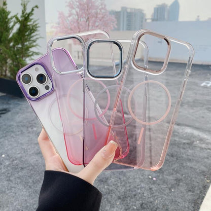 Metal Lens Frame Gradient PC MagSafe Phone Case, For iPhone 13 Pro Apple Accessories engmet6108 More iPhone Cases - APEXEL INDIA - Mobile Lens - Mobile Camera Lens - Cellphone Accessories - Phone Lens - Smartphone Lens