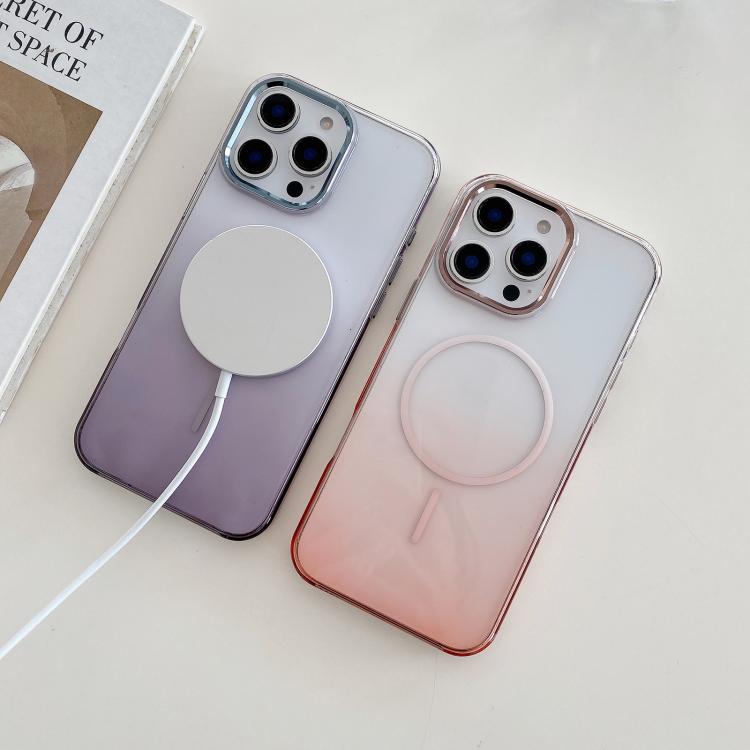 Metal Lens Frame Gradient PC MagSafe Phone Case, For iPhone 13 Pro Apple Accessories engmet6108 More iPhone Cases - APEXEL INDIA - Mobile Lens - Mobile Camera Lens - Cellphone Accessories - Phone Lens - Smartphone Lens