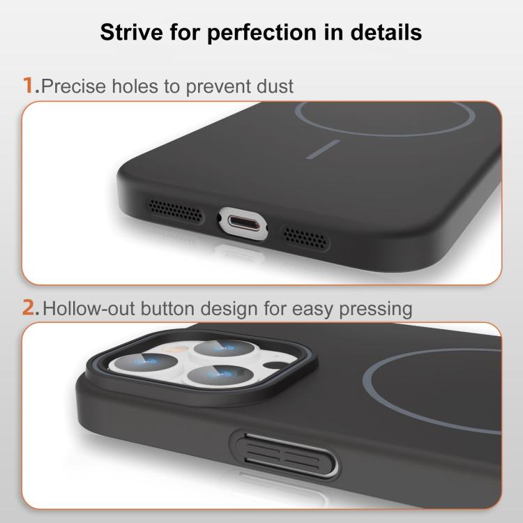 Thin Circle PC Injection MagSafe Phone Case, For iPhone 13, For iPhone 12, For iPhone 12 Pro Max Apple Accessories engthi5470 More iPhone Cases - APEXEL INDIA - Mobile Lens - Mobile Camera Lens - Cellphone Accessories - Phone Lens - Smartphone Lens