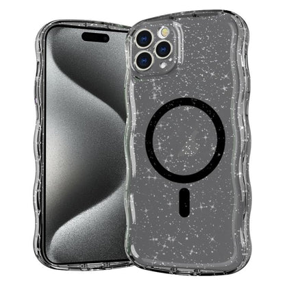 Wave Glitter MagSafe Magnetic TPU Phone Case