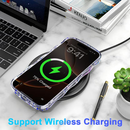 Wave Star Transparent MagSafe Magnetic Phone Case, For iPhone 16 Pro Max, For iPhone 16 Pro, For iPhone 16 Plus, For iPhone 16, For iPhone 15 Pro Max, For iPhone 15 Pro, For iPhone 15 Plus, For iPhone 15 Apple Accessories engwav5409 iPhone 16 Pro Max - APEXEL INDIA - Mobile Lens - Mobile Camera Lens - Cellphone Accessories - Phone Lens - Smartphone Lens