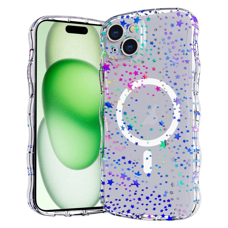 Wave Star Transparent MagSafe Magnetic Phone Case, For iPhone 16 Pro Max, For iPhone 16 Pro, For iPhone 16 Plus, For iPhone 16, For iPhone 15 Pro Max, For iPhone 15 Pro, For iPhone 15 Plus, For iPhone 15 Apple Accessories engwav5409 iPhone 16 Pro Max - APEXEL INDIA - Mobile Lens - Mobile Camera Lens - Cellphone Accessories - Phone Lens - Smartphone Lens