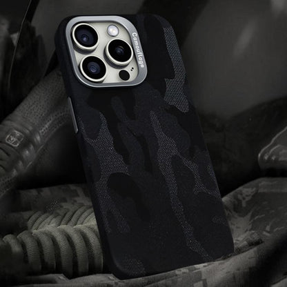 Camouflage Leather Metal Frame MagSafe PC Phone Case, For iPhone 13 Pro Max, For iPhone 13 Pro, For iPhone 13, For iPhone 12 / 12 Pro Apple Accessories engcam5483 More iPhone Cases - APEXEL INDIA - Mobile Lens - Mobile Camera Lens - Cellphone Accessories - Phone Lens - Smartphone Lens