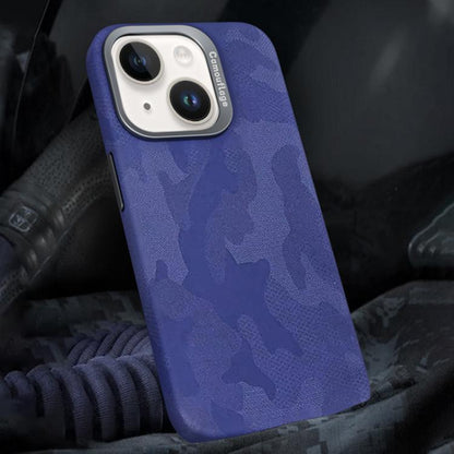 Camouflage Leather Metal Frame MagSafe PC Phone Case, For iPhone 13 Pro Max, For iPhone 13 Pro, For iPhone 13, For iPhone 12 / 12 Pro Apple Accessories engcam5483 More iPhone Cases - APEXEL INDIA - Mobile Lens - Mobile Camera Lens - Cellphone Accessories - Phone Lens - Smartphone Lens