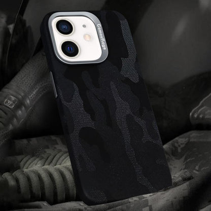 Camouflage Leather Metal Frame MagSafe PC Phone Case, For iPhone 13 Pro Max, For iPhone 13 Pro, For iPhone 13, For iPhone 12 / 12 Pro Apple Accessories engcam5483 More iPhone Cases - APEXEL INDIA - Mobile Lens - Mobile Camera Lens - Cellphone Accessories - Phone Lens - Smartphone Lens