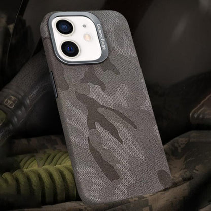 Camouflage Leather Metal Frame MagSafe PC Phone Case, For iPhone 13 Pro Max, For iPhone 13 Pro, For iPhone 13, For iPhone 12 / 12 Pro Apple Accessories engcam5483 More iPhone Cases - APEXEL INDIA - Mobile Lens - Mobile Camera Lens - Cellphone Accessories - Phone Lens - Smartphone Lens