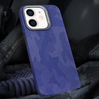 Camouflage Leather Metal Frame MagSafe PC Phone Case, For iPhone 13 Pro Max, For iPhone 13 Pro, For iPhone 13, For iPhone 12 / 12 Pro Apple Accessories engcam5483 More iPhone Cases - APEXEL INDIA - Mobile Lens - Mobile Camera Lens - Cellphone Accessories - Phone Lens - Smartphone Lens