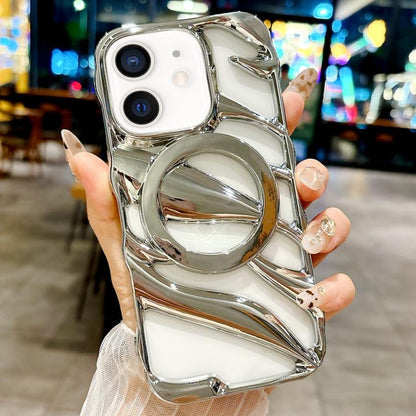Cooling Hollow Electroplating TPU MagSafe Phone Case, For iPhone 11 Apple Accessories engcoo5423 More iPhone Cases - APEXEL INDIA - Mobile Lens - Mobile Camera Lens - Cellphone Accessories - Phone Lens - Smartphone Lens
