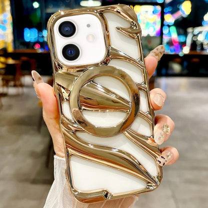 Cooling Hollow Electroplating TPU MagSafe Phone Case, For iPhone 11 Apple Accessories engcoo5423 More iPhone Cases - APEXEL INDIA - Mobile Lens - Mobile Camera Lens - Cellphone Accessories - Phone Lens - Smartphone Lens