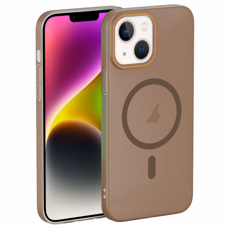 Translucent Frosted Skin PC MagSafe Phone Case, For iPhone 15, For iPhone 14 Plus, For iPhone 14, For iPhone 14 Pro Apple Accessories engtra5428 iPhone 15 - APEXEL INDIA - Mobile Lens - Mobile Camera Lens - Cellphone Accessories - Phone Lens - Smartphone Lens