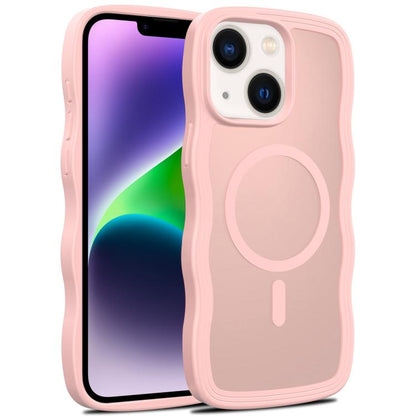 Skin Feel Wave Texture MagSafe Phone Case, For iPhone 15, For iPhone 14 Plus, For iPhone 14, For iPhone 14 Pro Apple Accessories engski5505 iPhone 15 - APEXEL INDIA - Mobile Lens - Mobile Camera Lens - Cellphone Accessories - Phone Lens - Smartphone Lens