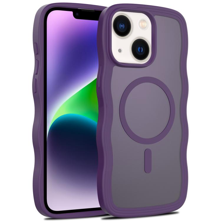 Skin Feel Wave Texture MagSafe Phone Case, For iPhone 15, For iPhone 14 Plus, For iPhone 14, For iPhone 14 Pro Apple Accessories engski5505 iPhone 15 - APEXEL INDIA - Mobile Lens - Mobile Camera Lens - Cellphone Accessories - Phone Lens - Smartphone Lens