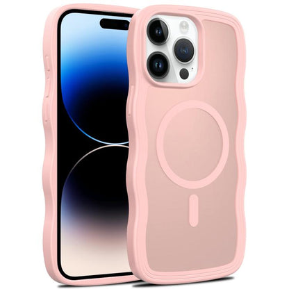 Skin Feel Wave Texture MagSafe Phone Case, For iPhone 15, For iPhone 14 Plus, For iPhone 14, For iPhone 14 Pro Apple Accessories engski5505 iPhone 15 - APEXEL INDIA - Mobile Lens - Mobile Camera Lens - Cellphone Accessories - Phone Lens - Smartphone Lens