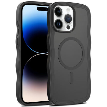 Skin Feel Wave Texture MagSafe Phone Case, For iPhone 15, For iPhone 14 Plus, For iPhone 14, For iPhone 14 Pro Apple Accessories engski5505 iPhone 15 - APEXEL INDIA - Mobile Lens - Mobile Camera Lens - Cellphone Accessories - Phone Lens - Smartphone Lens