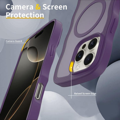 Skin Feel Wave Texture MagSafe Phone Case, For iPhone 15, For iPhone 14 Plus, For iPhone 14, For iPhone 14 Pro Apple Accessories engski5505 iPhone 15 - APEXEL INDIA - Mobile Lens - Mobile Camera Lens - Cellphone Accessories - Phone Lens - Smartphone Lens
