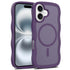 Skin Feel Wave Texture MagSafe Phone Case, For iPhone 16, For iPhone 15 Pro Max, For iPhone 15 Pro, For iPhone 15 Plus Apple Accessories engski5503 iPhone 16 - APEXEL INDIA - Mobile Lens - Mobile Camera Lens - Cellphone Accessories - Phone Lens - Smartphone Lens