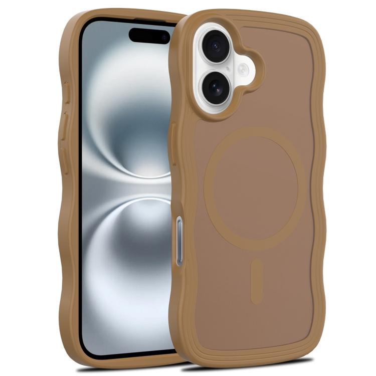 Skin Feel Wave Texture MagSafe Phone Case, For iPhone 16e, For iPhone 16 Pro Max, For iPhone 16 Pro, For iPhone 16 Plus Apple Accessories engski5433 iPhone 16e - APEXEL INDIA - Mobile Lens - Mobile Camera Lens - Cellphone Accessories - Phone Lens - Smartphone Lens