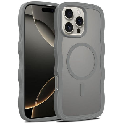 Skin Feel Wave Texture MagSafe Phone Case, For iPhone 16e, For iPhone 16 Pro Max, For iPhone 16 Pro, For iPhone 16 Plus Apple Accessories engski5433 iPhone 16e - APEXEL INDIA - Mobile Lens - Mobile Camera Lens - Cellphone Accessories - Phone Lens - Smartphone Lens