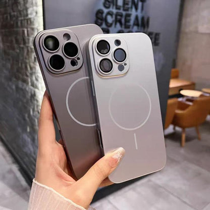 Matte Frosted Fine Circle MagSafe Lens Protection Phone Case, For iPhone 15 Pro, For iPhone 15, For iPhone 14, For iPhone 14 Pro Apple Accessories engmat5508 iPhone 15 Pro - APEXEL INDIA - Mobile Lens - Mobile Camera Lens - Cellphone Accessories - Phone Lens - Smartphone Lens