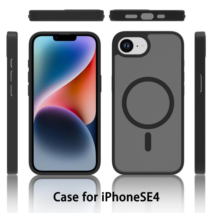 Skin Feel TPU Hybrid PC MagSafe Phone Case, For iPhone 16e, For iPhone 16 Pro Max, For iPhone 16 Pro, For iPhone 16 Plus, For iPhone 16, For iPhone 13 / 14 Apple Accessories engski5511 iPhone 16e - APEXEL INDIA - Mobile Lens - Mobile Camera Lens - Cellphone Accessories - Phone Lens - Smartphone Lens