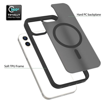 Skin Feel TPU Hybrid PC MagSafe Phone Case, For iPhone 12 / 12 Pro, For iPhone 11 / XR Apple Accessories engski5441 More iPhone Cases - APEXEL INDIA - Mobile Lens - Mobile Camera Lens - Cellphone Accessories - Phone Lens - Smartphone Lens