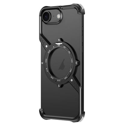 S Shaped 360 Holder Airbag Frameless MagSafe Metal Phone Case, For iPhone 16e, For iPhone 16 Pro Max, For iPhone 16 Pro, For iPhone 16 Plus, For iPhone 16, For iPhone 15 Pro Max, For iPhone 15 Pro, For iPhone 15 Apple Accessories engs-s5448 iPhone 16e - APEXEL INDIA - Mobile Lens - Mobile Camera Lens - Cellphone Accessories - Phone Lens - Smartphone Lens