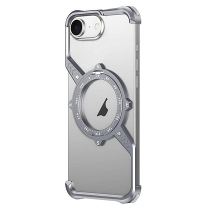 S Shaped 360 Holder Airbag Frameless MagSafe Metal Phone Case, For iPhone 16e, For iPhone 16 Pro Max, For iPhone 16 Pro, For iPhone 16 Plus, For iPhone 16, For iPhone 15 Pro Max, For iPhone 15 Pro, For iPhone 15 Apple Accessories engs-s5448 iPhone 16e - APEXEL INDIA - Mobile Lens - Mobile Camera Lens - Cellphone Accessories - Phone Lens - Smartphone Lens