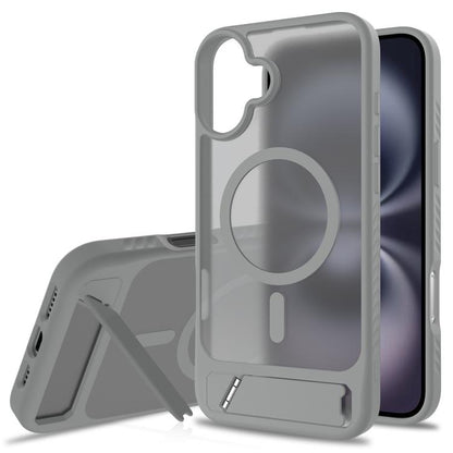 Frosted Holder PC Hybrid TPU MagSafe Phone Case, For iPhone 16e, For iPhone 16 Pro Max, For iPhone 16 Pro, For iPhone 16 Plus Apple Accessories engfro5521 iPhone 16e - APEXEL INDIA - Mobile Lens - Mobile Camera Lens - Cellphone Accessories - Phone Lens - Smartphone Lens