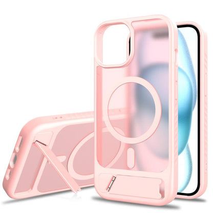 Frosted Holder PC Hybrid TPU MagSafe Phone Case, For iPhone 15, For iPhone 14 Plus, For iPhone 14, For iPhone 14 Pro Apple Accessories engfro5455 iPhone 15 - APEXEL INDIA - Mobile Lens - Mobile Camera Lens - Cellphone Accessories - Phone Lens - Smartphone Lens