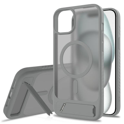 Frosted Holder PC Hybrid TPU MagSafe Phone Case, For iPhone 15, For iPhone 14 Plus, For iPhone 14, For iPhone 14 Pro Apple Accessories engfro5455 iPhone 15 - APEXEL INDIA - Mobile Lens - Mobile Camera Lens - Cellphone Accessories - Phone Lens - Smartphone Lens