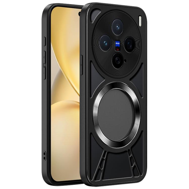 Silicone Cooling Hollow Metal MagSafe Phone Case, For vivo iQOO 15, For vivo X300 Pro, For vivo X300, For vivo X200, For vivo X200 Pro mini, For vivo X200 Pro engsil6115 iQOO 15 Cases OnePlus &amp; OPPO Accessories vivo iQOO 15 - APEXEL INDIA - Mobile Lens - Mobile Camera Lens - Cellphone Accessories - Phone Lens - Smartphone Lens