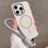 Metal Diamond Texture Lens Frame MagSafe Phone Case with Lanyard, For iPhone 16 Pro Max, For iPhone 16 Pro, For iPhone 16 Plus, For iPhone 16 Apple Accessories engmet5461 iPhone 16 Pro Max - APEXEL INDIA - Mobile Lens - Mobile Camera Lens - Cellphone Accessories - Phone Lens - Smartphone Lens