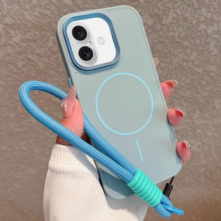 Metal Diamond Texture Lens Frame MagSafe Phone Case with Lanyard, For iPhone 16 Pro Max, For iPhone 16 Pro, For iPhone 16 Plus, For iPhone 16 Apple Accessories engmet5461 iPhone 16 Pro Max - APEXEL INDIA - Mobile Lens - Mobile Camera Lens - Cellphone Accessories - Phone Lens - Smartphone Lens