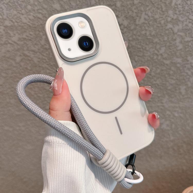 Metal Diamond Texture Lens Frame MagSafe Phone Case with Lanyard, For iPhone 14 Plus, For iPhone 14, For iPhone 14 Pro, For iPhone 14 Pro Max Apple Accessories engmet5462 iPhone 14 Plus - APEXEL INDIA - Mobile Lens - Mobile Camera Lens - Cellphone Accessories - Phone Lens - Smartphone Lens