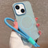 Metal Diamond Texture Lens Frame MagSafe Phone Case with Lanyard, For iPhone 14 Plus, For iPhone 14, For iPhone 14 Pro, For iPhone 14 Pro Max Apple Accessories engmet5462 iPhone 14 Plus - APEXEL INDIA - Mobile Lens - Mobile Camera Lens - Cellphone Accessories - Phone Lens - Smartphone Lens