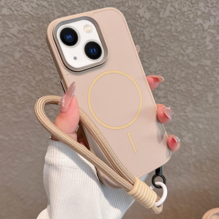 Metal Diamond Texture Lens Frame MagSafe Phone Case with Lanyard, For iPhone 14 Plus, For iPhone 14, For iPhone 14 Pro, For iPhone 14 Pro Max Apple Accessories engmet5462 iPhone 14 Plus - APEXEL INDIA - Mobile Lens - Mobile Camera Lens - Cellphone Accessories - Phone Lens - Smartphone Lens