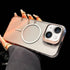 Metal Lens Folding Holder Gradient MagSafe Shockproof Phone Case, For iPhone 14, For iPhone 14 Pro, For iPhone 14 Pro Max, For iPhone 15 Pro Max, For iPhone 15 Pro, For iPhone 15 Apple Accessories engmet5533 More iPhone Cases - APEXEL INDIA - Mobile Lens - Mobile Camera Lens - Cellphone Accessories - Phone Lens - Smartphone Lens