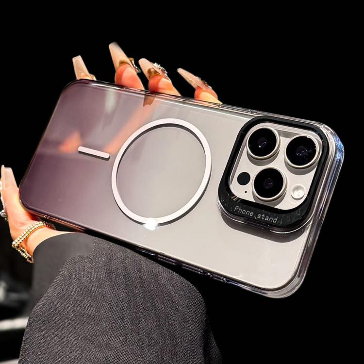 Metal Lens Folding Holder Gradient MagSafe Shockproof Phone Case, For iPhone 16 Pro, For iPhone 16, For iPhone 16 Pro Max Apple Accessories engmet5467 More iPhone Cases - APEXEL INDIA - Mobile Lens - Mobile Camera Lens - Cellphone Accessories - Phone Lens - Smartphone Lens