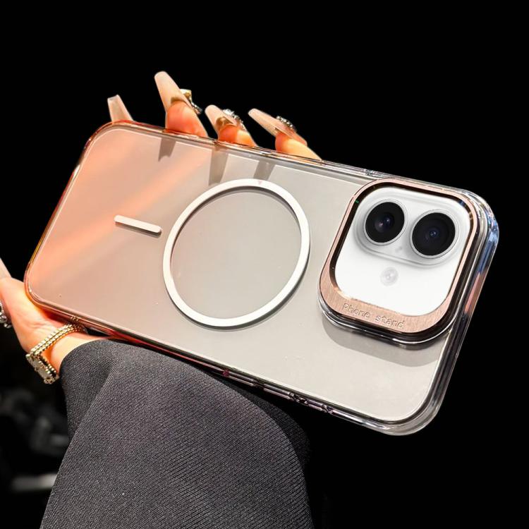 Metal Lens Folding Holder Gradient MagSafe Shockproof Phone Case, For iPhone 16 Pro, For iPhone 16, For iPhone 16 Pro Max Apple Accessories engmet5467 More iPhone Cases - APEXEL INDIA - Mobile Lens - Mobile Camera Lens - Cellphone Accessories - Phone Lens - Smartphone Lens