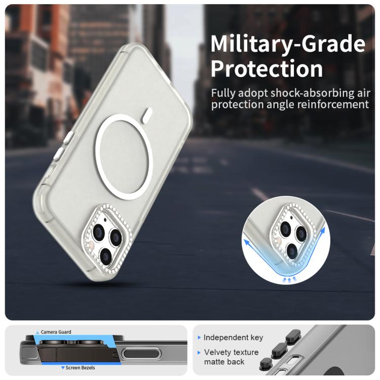 Candy Diamond Magsafe Frosted PC Hybrid TPU Phone Case, For iPhone 11 Pro Max, For iPhone 11, For iPhone 11 Pro Apple Accessories engcan5478 More iPhone Cases - APEXEL INDIA - Mobile Lens - Mobile Camera Lens - Cellphone Accessories - Phone Lens - Smartphone Lens